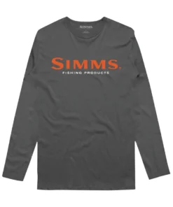 Simms Fishing Products Simms Logo Long Sleeve Tech Tee