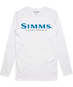 Simms Fishing Products Simms Logo Long Sleeve Tech Tee
