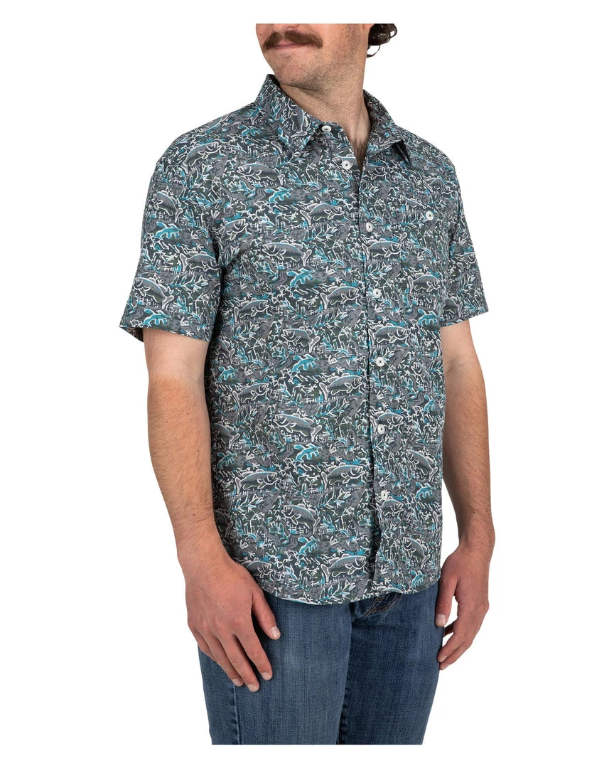 Simms Fishing Products MEN'S Simms Tailout Short Sleeve Shirt 6 Simms Fishing Products MEN'S Simms Tailout Short Sleeve Shirt