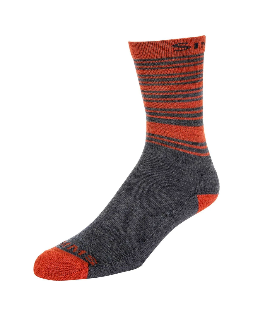 Simms Fishing Products Simms Merino Lightweight Hiker Sock 3 Simms Fishing Products Simms Merino Lightweight Hiker Sock