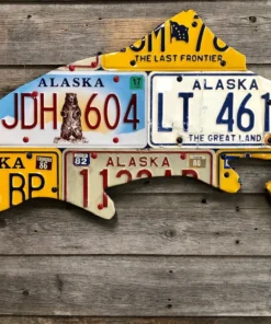 Cody's Fish License Plate Creations - Trout