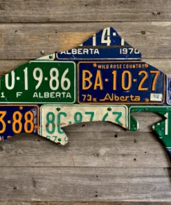 Cody's Fish License Plate Creations - Trout