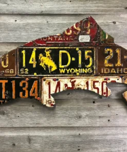 Cody's Fish License Plate Creations - Trout