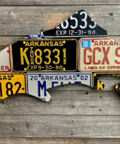 Cody's Fish License Plate Creations - Trout