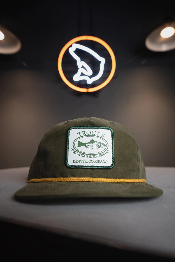 Trouts Fly Fishing Trouts Vintage Logo Snapback Hat 5 Trouts Fly Fishing Trouts Vintage Logo Snapback Hat