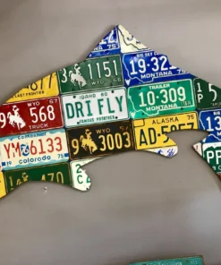 Cody's Fish License Plate Creations - Trout