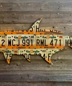 GIFTS FOR AN ANGLER Cody's Fish License Plate Creations - Tarpon