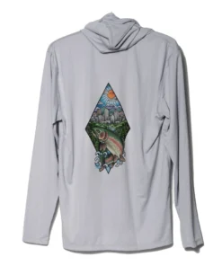 Simms Fishing Products Trouts X Simms Tech Hoody - Dead Drift Sterling MEN'S