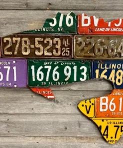 Cody's Fish License Plate Creations - Bass GIFTS FOR AN ANGLER