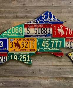 Cody's Fish License Plate Creations - Trout
