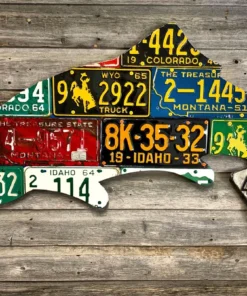 Cody's Fish License Plate Creations - Trout