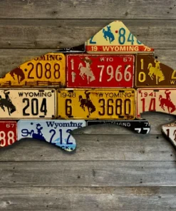 Cody's Fish License Plate Creations - Trout