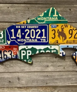 Cody's Fish License Plate Creations - Trout