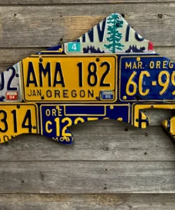 Cody's Fish License Plate Creations - Trout