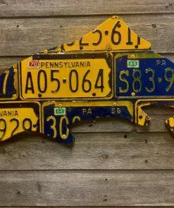 Cody's Fish License Plate Creations - Trout