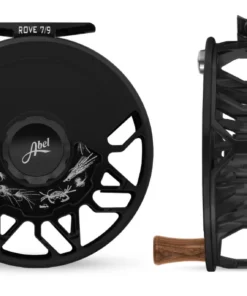 Abel Reels FRESHWATER FLY REELS Abel Rove Fly Reel - Black 7/9 - Aluminum Handle 5 Abel Reels FRESHWATER FLY REELS Abel Rove Fly Reel - Black 7/9 - Aluminum Handle