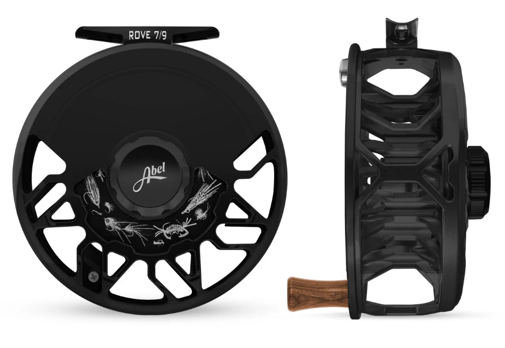 Abel Reels FRESHWATER FLY REELS Abel Rove Fly Reel - Black 7/9 - Aluminum Handle 4 Abel Reels FRESHWATER FLY REELS Abel Rove Fly Reel - Black 7/9 - Aluminum Handle