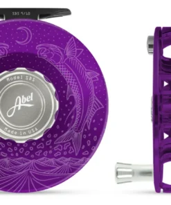 Abel Reels Abel Sealed Drag Salt (SDS) Fly Reel - Custom 9/10 Purple Underwood Moondance