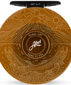 Abel Reels Abel SDF Fly Reel - Custom 4/5 Underwood - Ridge Risers Bronze