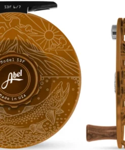 Abel Reels Abel SDF Fly Reel - Custom 4/5 Underwood - Ridge Risers Bronze