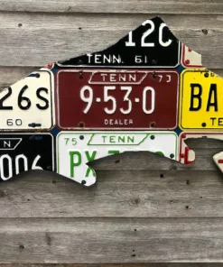 Cody's Fish License Plate Creations - Trout