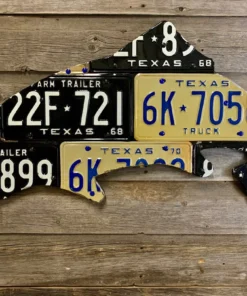 Cody's Fish License Plate Creations - Trout