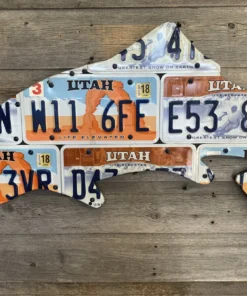 Cody's Fish License Plate Creations - Trout