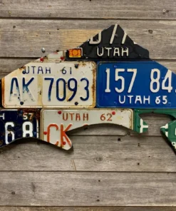 Cody's Fish License Plate Creations - Trout