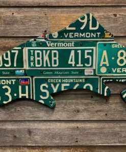 Cody's Fish License Plate Creations - Trout