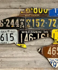 Cody's Fish License Plate Creations - Bass GIFTS FOR AN ANGLER