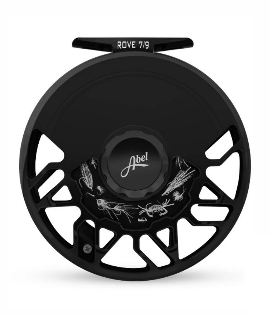Abel Reels FRESHWATER FLY REELS Abel Rove Fly Reel - Black 7/9 - Aluminum Handle 3 Abel Reels FRESHWATER FLY REELS Abel Rove Fly Reel - Black 7/9 - Aluminum Handle