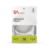 Scientific Anglers Absolute Trout Leader 3 Pack - 7.5' 2 Scientific Anglers Absolute Trout Leader 3 Pack - 7.5'