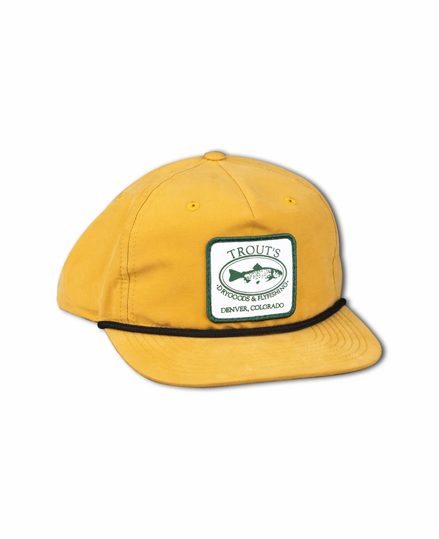 Trouts Fly Fishing Trouts Vintage Logo Snapback Hat 6 Trouts Fly Fishing Trouts Vintage Logo Snapback Hat