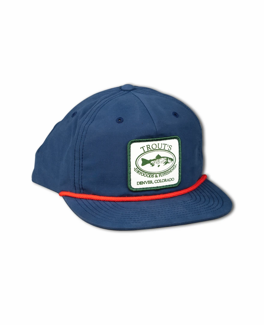 Trouts Fly Fishing Trouts Vintage Logo Snapback Hat 4 Trouts Fly Fishing Trouts Vintage Logo Snapback Hat