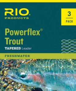 Rio Products Rio Powerflex Trout Leader - 9 Ft. - 3 Pack