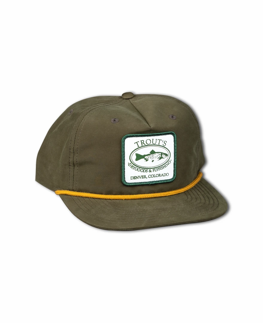 Trouts Fly Fishing Trouts Vintage Logo Snapback Hat 3 Trouts Fly Fishing Trouts Vintage Logo Snapback Hat