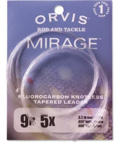 Orvis Fluorocarbon Mirage Trout Leader - 2 Pack