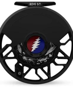 Abel Reels Abel Rove Fly Reel - Custom 5/7 Grateful Dead Bolt FRESHWATER FLY REELS