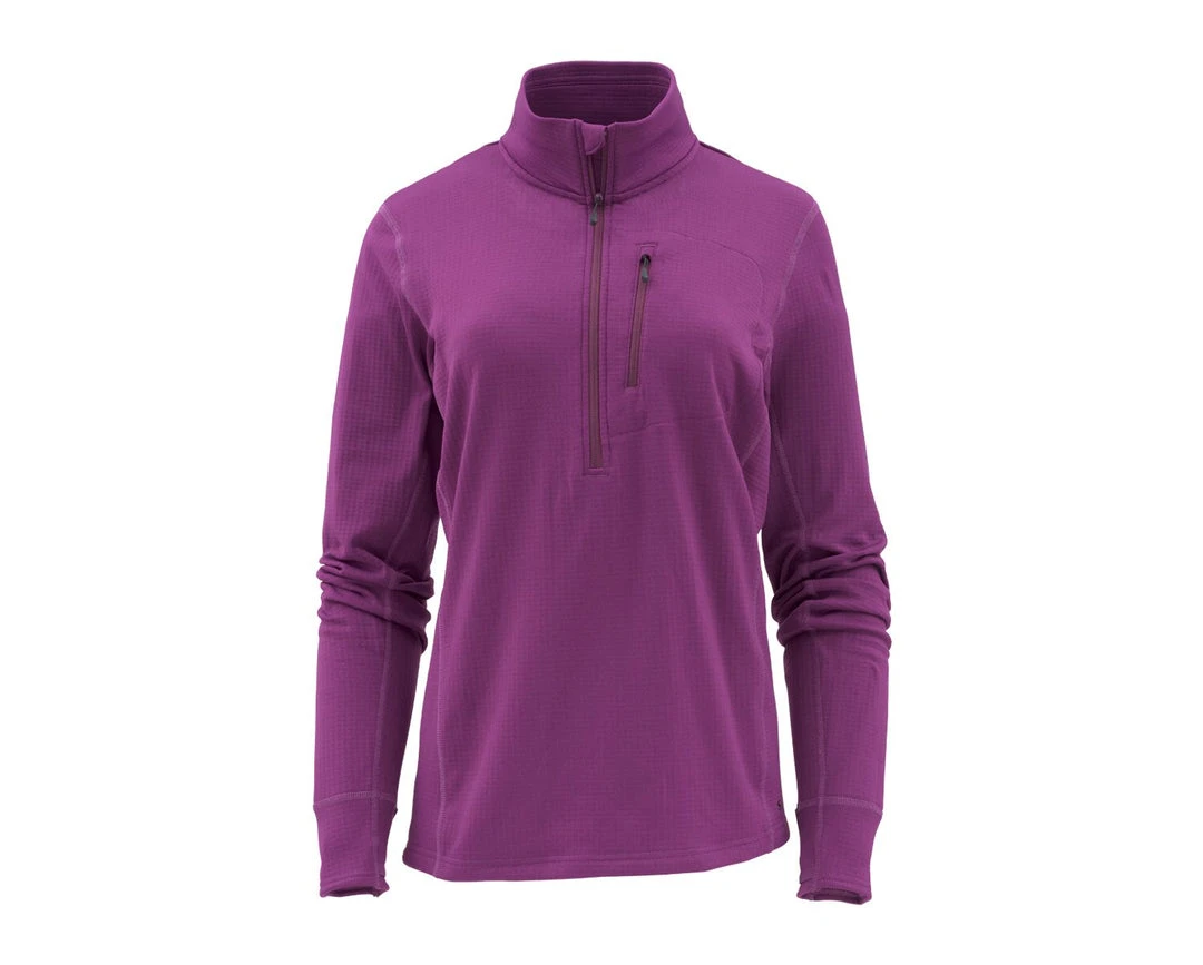 Simms Fishing Products APPAREL Simms Women's Fleece Midlayer Half-Zip 3 Simms Fishing Products APPAREL Simms Women's Fleece Midlayer Half-Zip