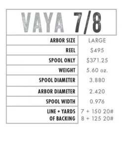 Abel Reels Abel VAYA Fly Reel